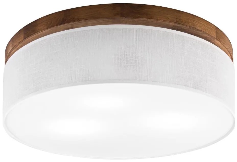 Brilagi - LED Stropné svietidlo BELLADONNA 3xE27/15W/230V pr. 50 cm biela/dub čerešňa