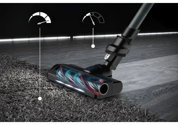 Rowenta - Tyčový vysávač X-FORCE FLEX ANIMAL AQUA AUTO 4v1 250W/230V čierna/modrá