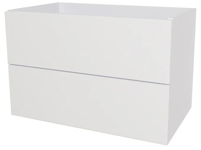 Mereo Aira, kúpeľňová skrinka 61 cm, Multidecor, Biela vysoký lesk perlička, MER-CN790SBIEL