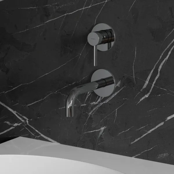 OMNIRES Y1215NCR - Umývadlová batéria na podomietkovú inštaláciu Y lesklý chróm