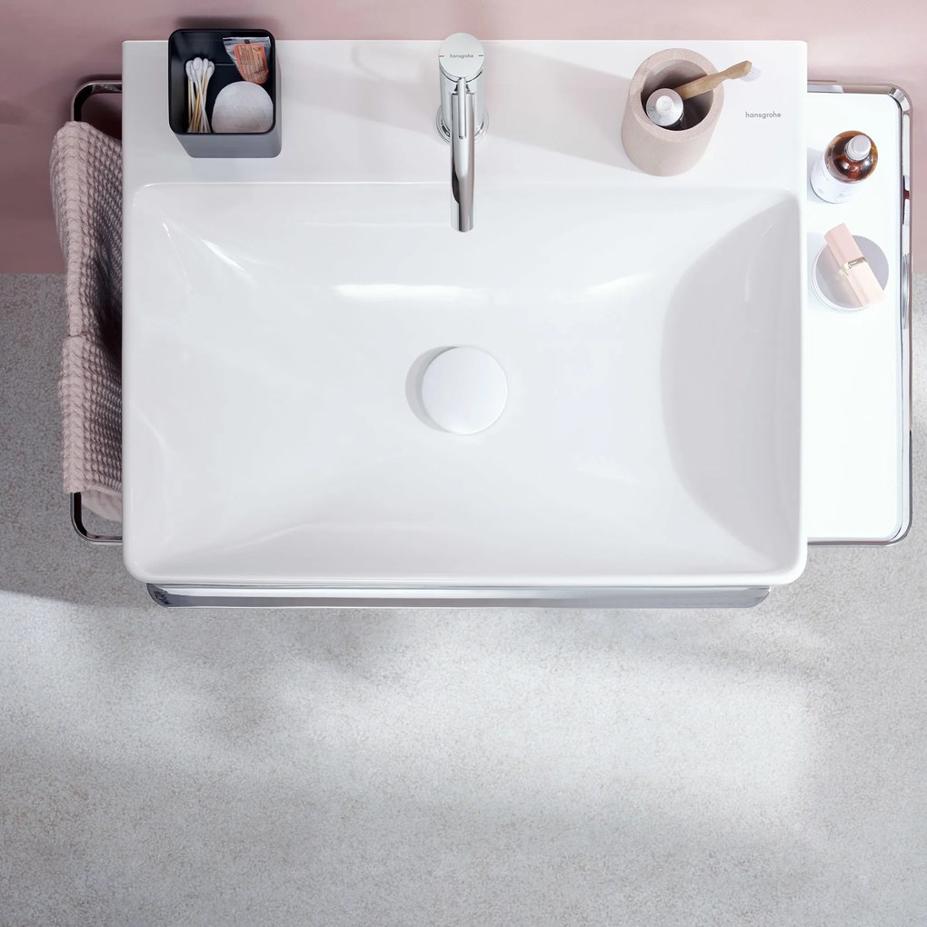 Hansgrohe Tecturis S, páková umývadlová batéria 110 EcoSmart+ bez odtokovej súpravy, chrómová, HAN-73311000