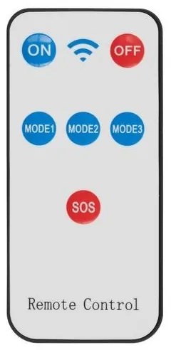 LED Solárny reflektor so senzorom INTEGRA LED/3W/3,7V IP44 + DO
