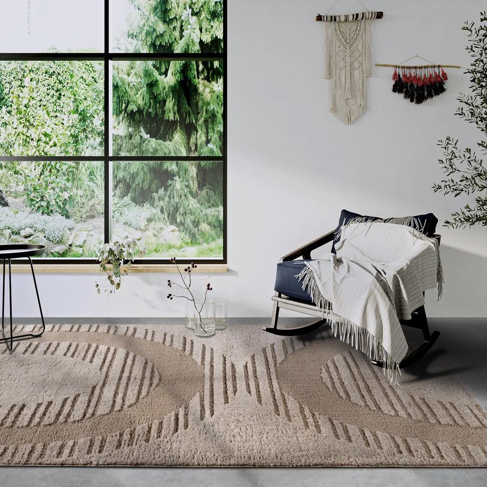 Béžový koberec 160x235 cm Bartoux Beige – Elle Decoration