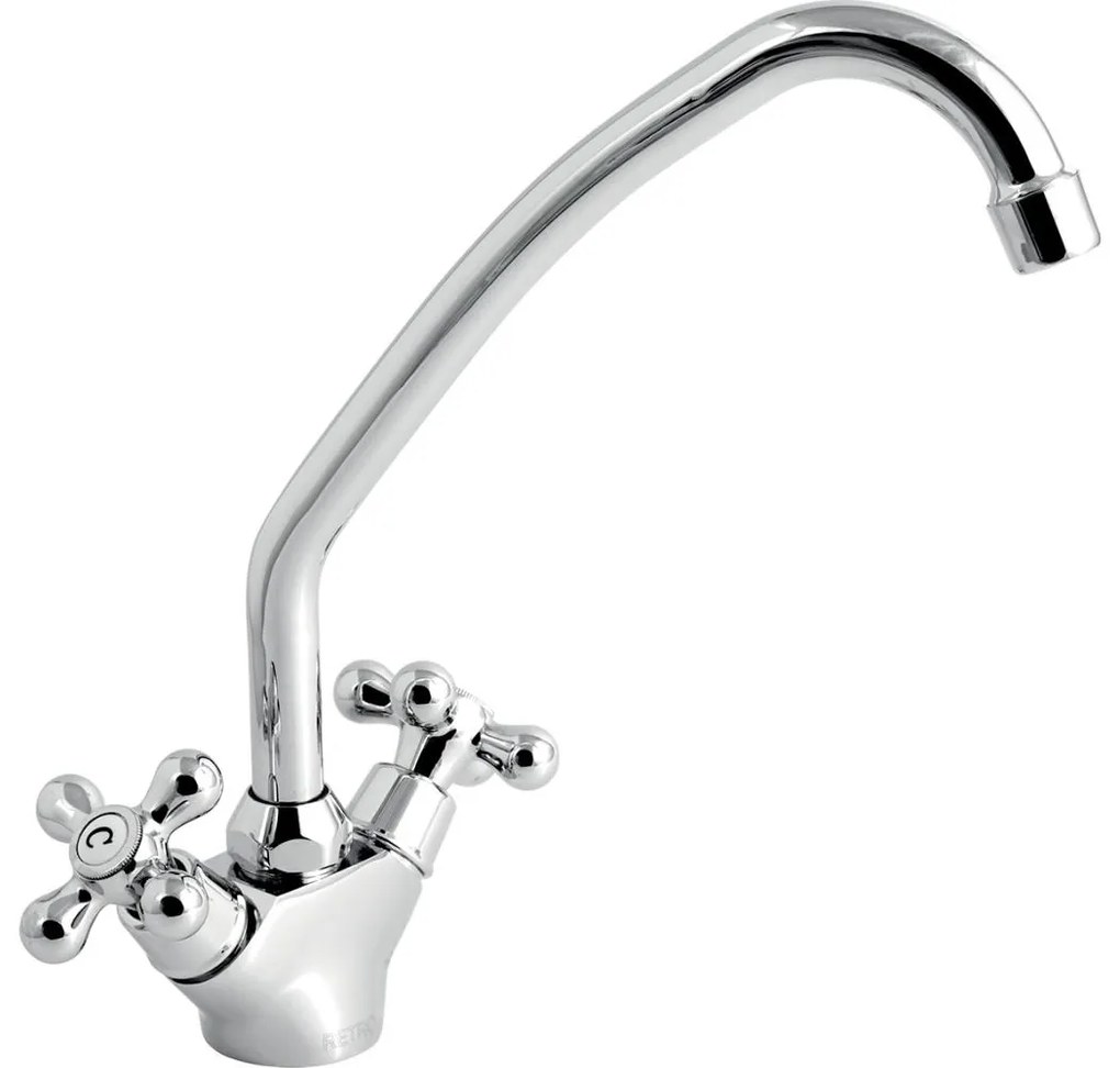 Novaservis - Drezová batéria TITANIA RETRO lesklý chróm