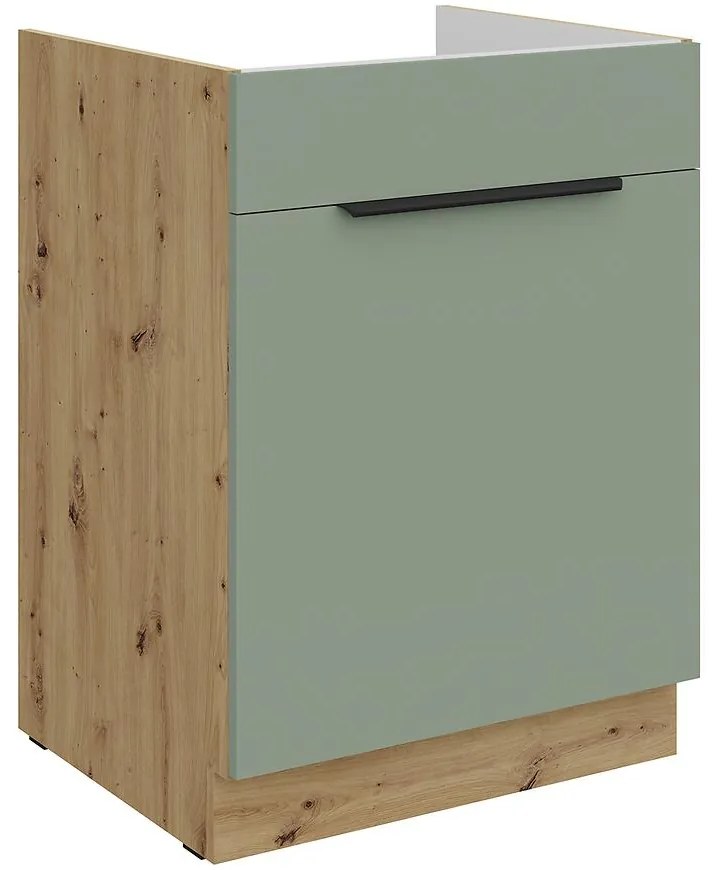 Kuchynská skrinka Aria-Sa/Ar Anti Fingerprint 60zl 1s Bb