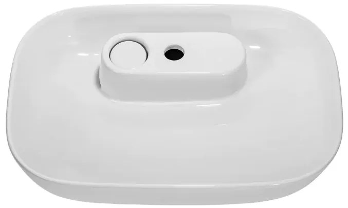 Umývadlo na dosku Pola biele