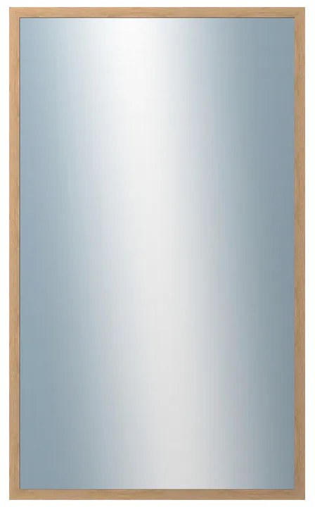 DANTIK - Zrkadlo v rámu, rozmer s rámom 60x100 cm z lišty KASSETTE dub (2863)