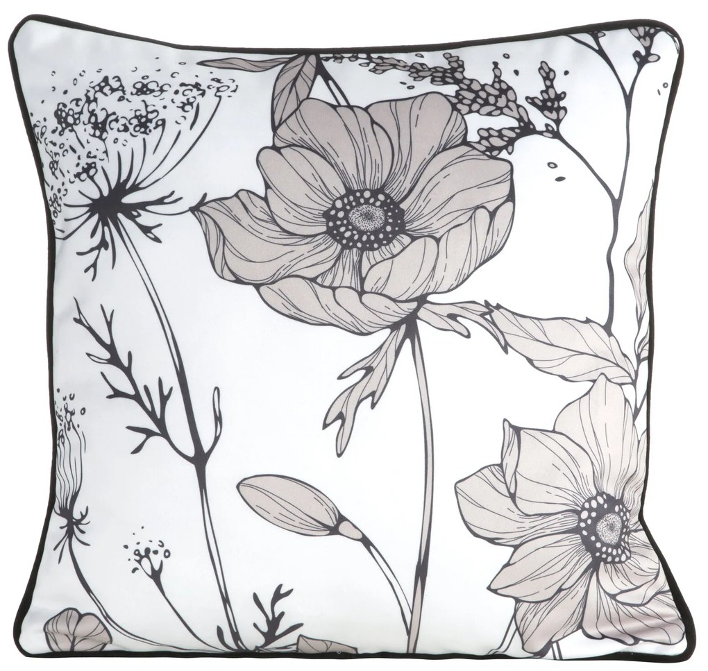 EUROFIRANY DEKORAČNÁ OBLIEČKA NA VANKÚŠ PREMIUM AGNES 45X45 CM KVETY