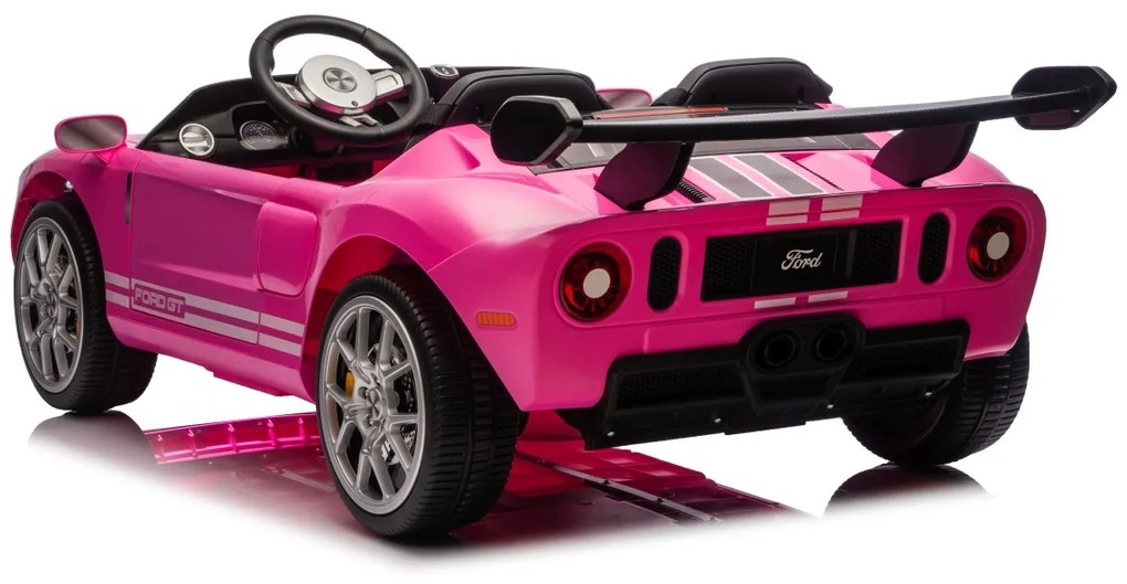 Elektrické autíčko pre deti Ford GT ružové