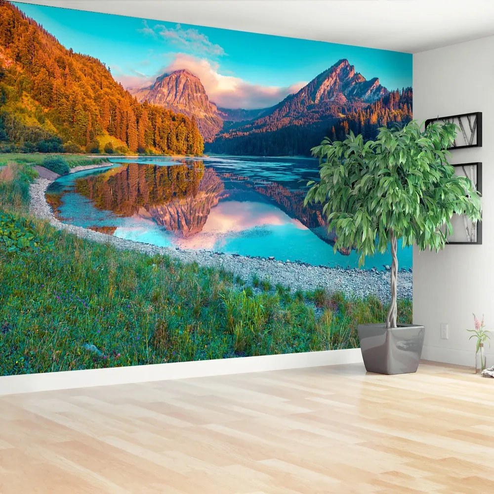 Fototapeta Vliesová Jazero obersee 104x70 cm