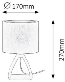 Rabalux HENRY nočná lampa 4339