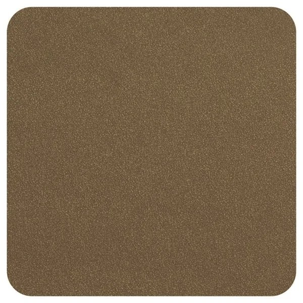 Podložka pod šálek/ skleničku Asa Selection SOFT LEATHER SET/ 4 ks světle hnědá