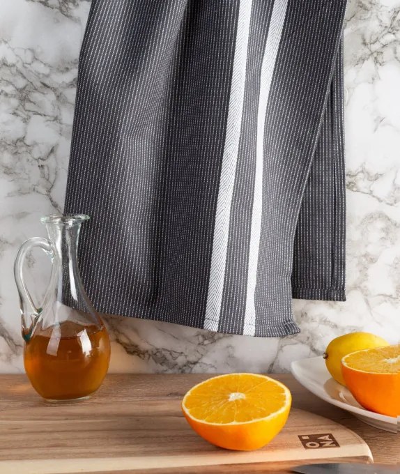 Sada kuchynských utierok OLIVIA 10 oceľová