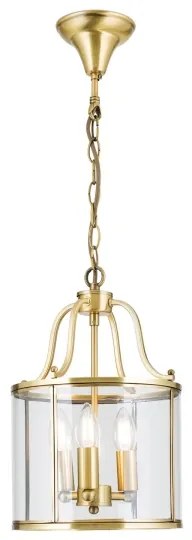 Orion - Luster na reťazi BRUNO 3xE14/40W/230V pr. 25 cm zlatá