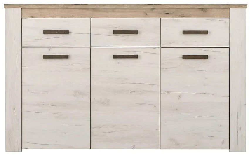 Komoda Kent 160 biely dub 11008627