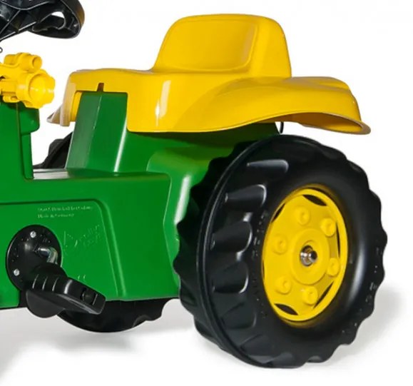 Šlapací traktor John Deere s prívesom a lyžicou Rolly Toys 023110