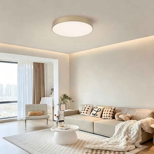 Brilagi - LED stropné svietidlo POOL LED, 60 W, 230 V, 3000/4000/6000 K, priemer 50 cm, zlaté