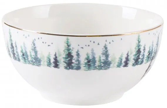 Altom Porcelánová vianočná misa, 14 cm, Forest