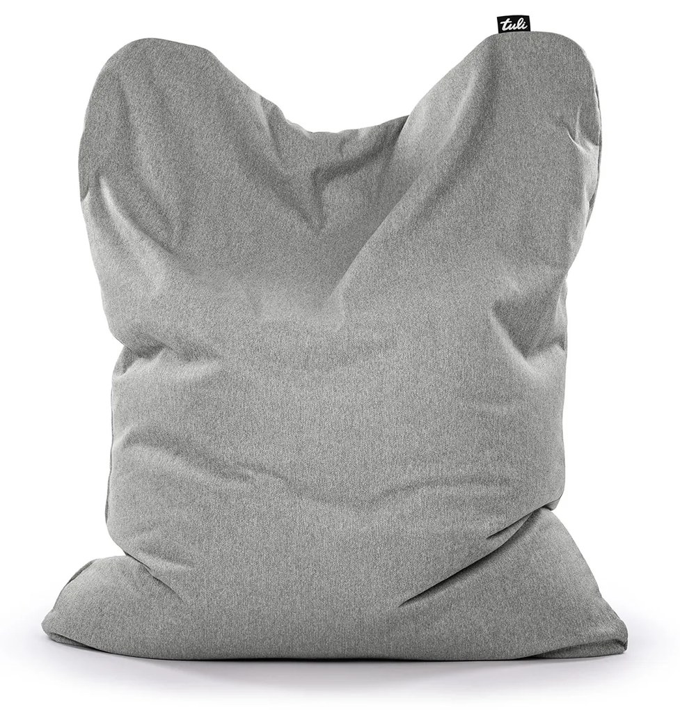Tuli Sedací vak Sofa Snímateľný poťah - Rachel Chladná šedá