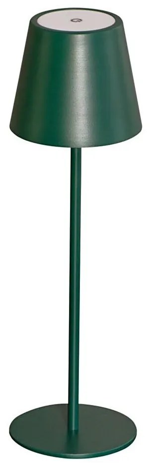Kanlux 36320 - LED Stmievateľná stolná lampa INITA LED/1,2W/1800 mAh IP54 zelená