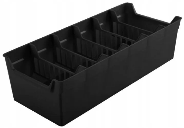 VILDE Organizér na korenie vrecúškach, zásobník, BLACK ANNA