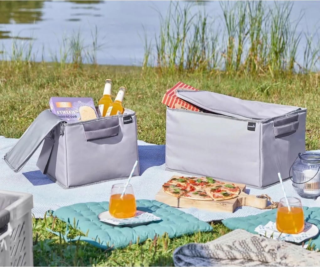 Keeeper Termo taška / box Keeper NEO XL, sivá, 40L, 48 x 31,5 x 26,5 cm