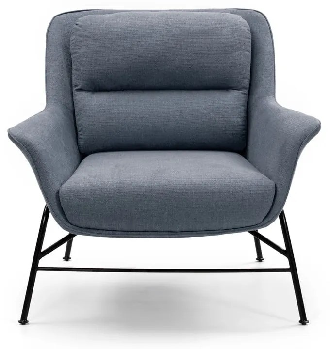 Modré kreslo Teulat Sadira