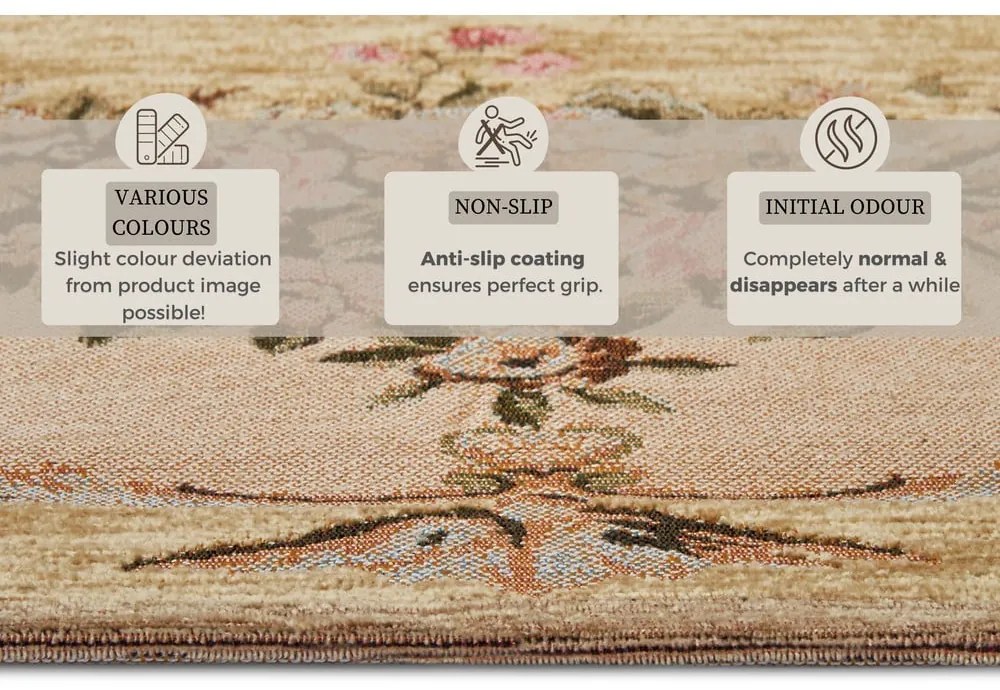 Béžový koberec 150x220 cm Asmaa – Hanse Home
