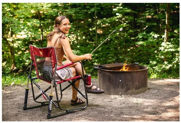 GCI Kempingová stolička s hojdacou funkciou Freestyle Rocker™ (škoricová)  (100384697)