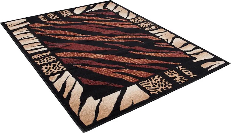 TA Koberec J313A ČIERNY ATLAS PP Rozmer: 130x190 cm