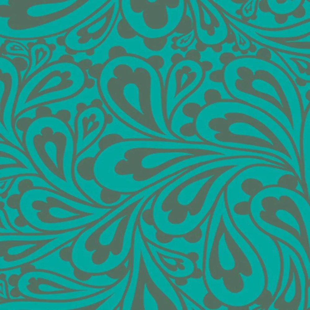 Gario Paraván Krása v tyrkysovej farbe Rozmery: 145 x 170 cm, Prevedenie: Klasický paraván