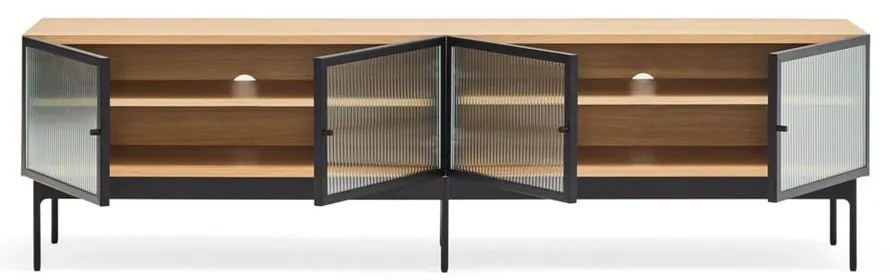 TV komoda v dubovom dekore Teulat Blur