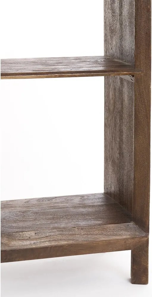 Knižnica z mangového dreva v prírodnej farbe 95x190 cm Sondrio – Light & Living