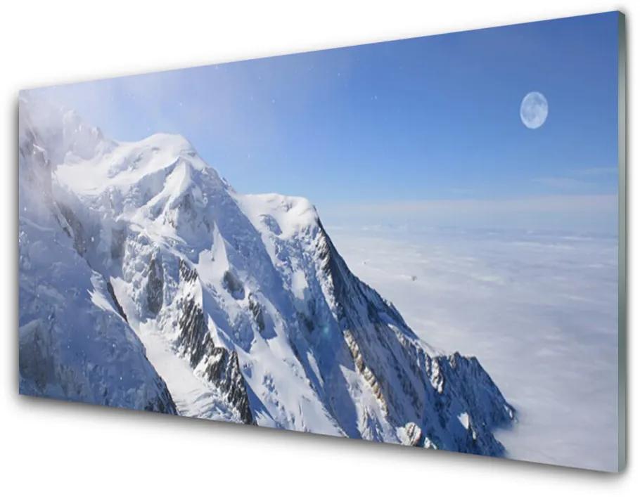 Obraz na akrylátovom skle Hory príroda 140x70 cm
