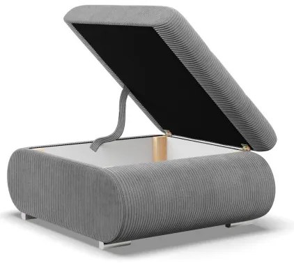 Taburetka FORESTA Poso, svetlosivá