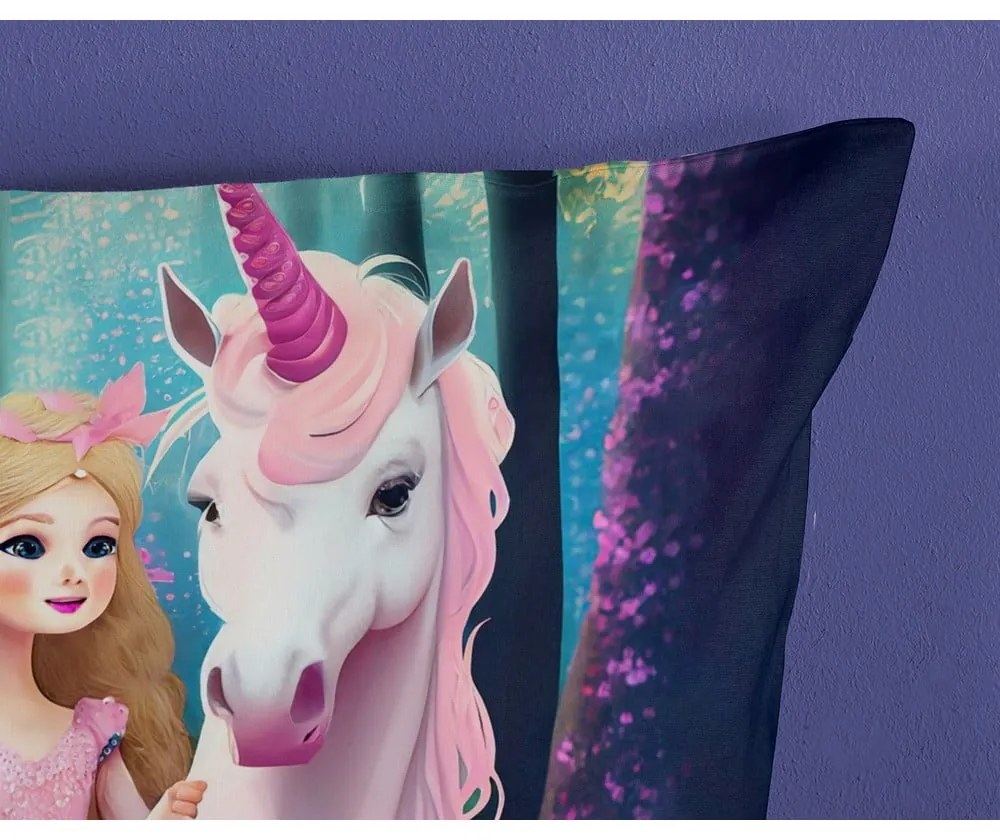 Ružové detské obliečky na jednolôžko/predĺžené z mikrovlákna 140x220 cm Julia – Good Morning