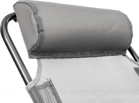 MI Ležadlo SENATOR sivé