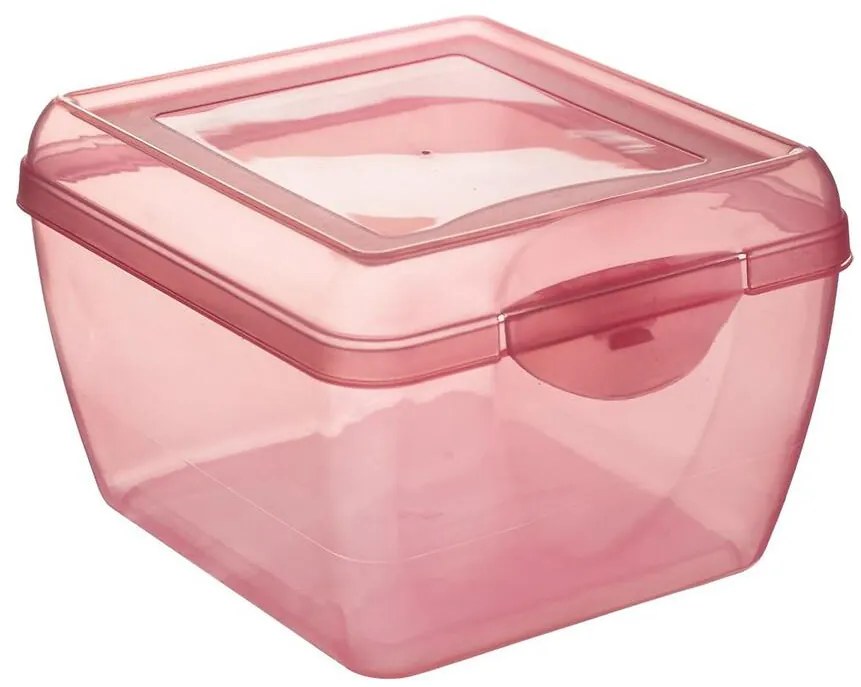 Štvorcová nádoba na skladovanie potravín Ada 16x16x12