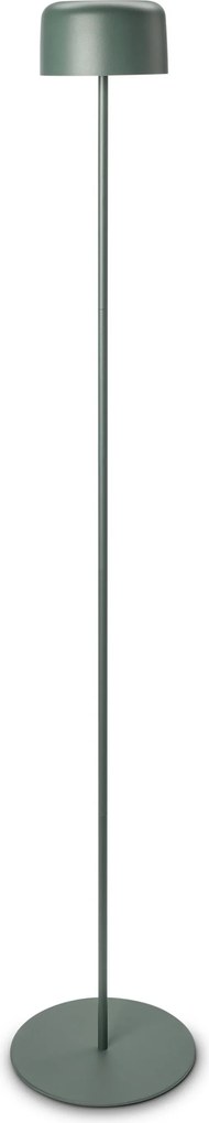 Solárna akumulátorová stojaca lampa, dzunglovo zelená