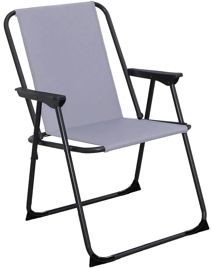 Kempingová stolička Varo šedá