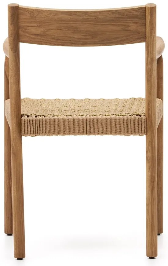 Jedálenská stolička z dubového dreva v prírodnej farbe Yalia – Kave Home