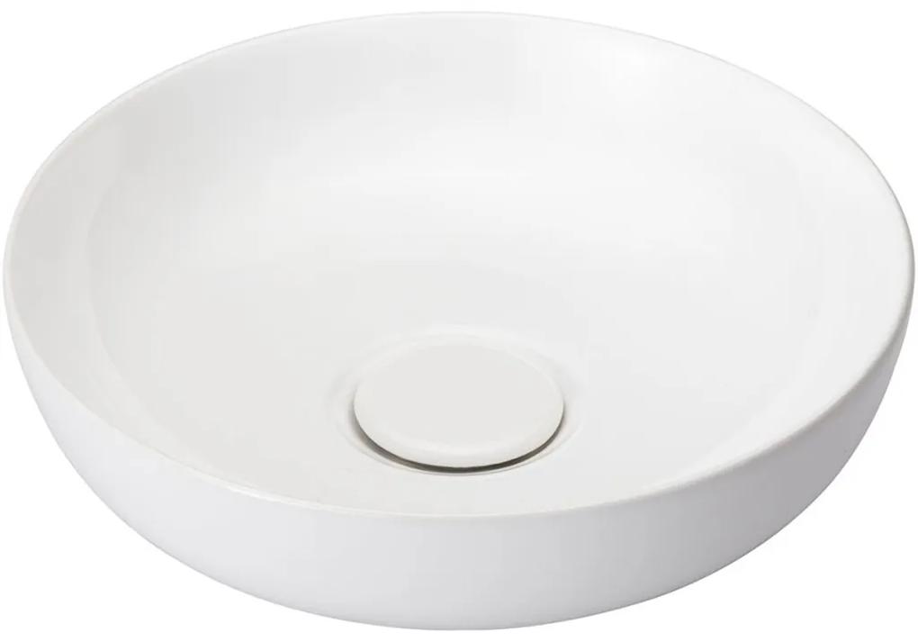 Cerano Moana, umývadlo na dosku ⌀ 42 cm, biela, CER-CER-403350