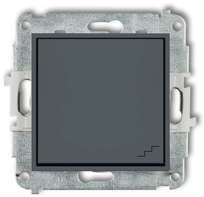 Vypínač schodiskový 28MWP-3 grafit mat