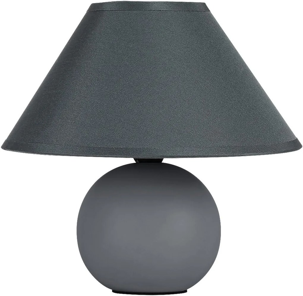 Rabalux Ariel stolová lampa 1x40 W sivá 2146