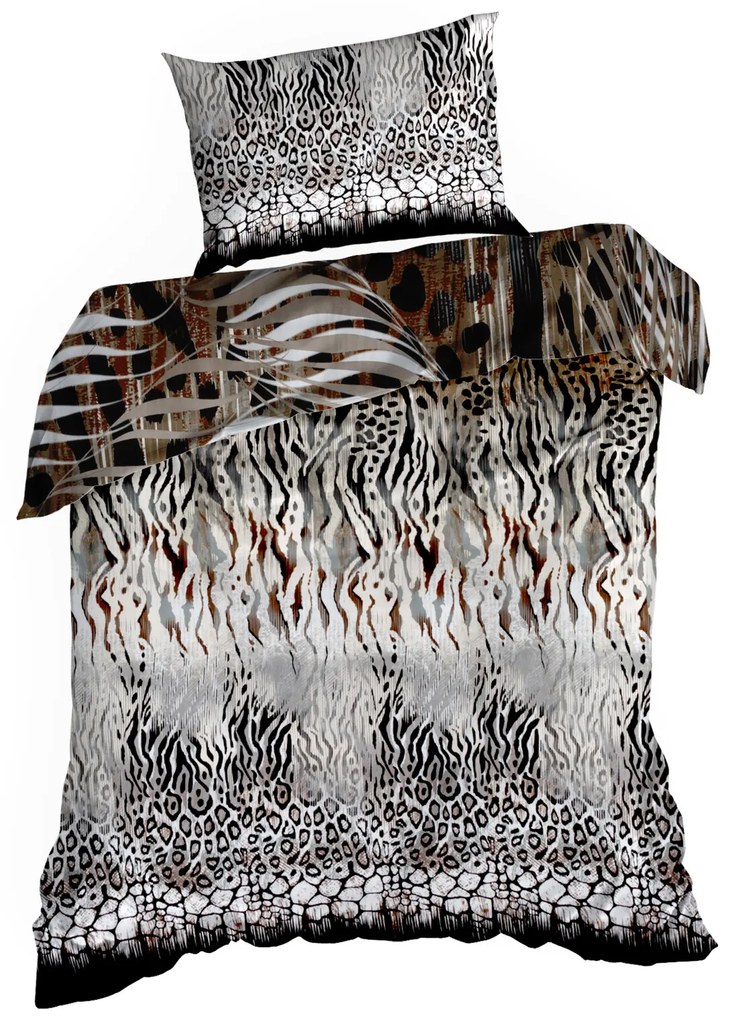 MAKOSATÉNOVÉ OBLIEČKY EVA MINGE EVA14 200X220 CM, 2 KS 70X80 CM VZOROVANÉ
