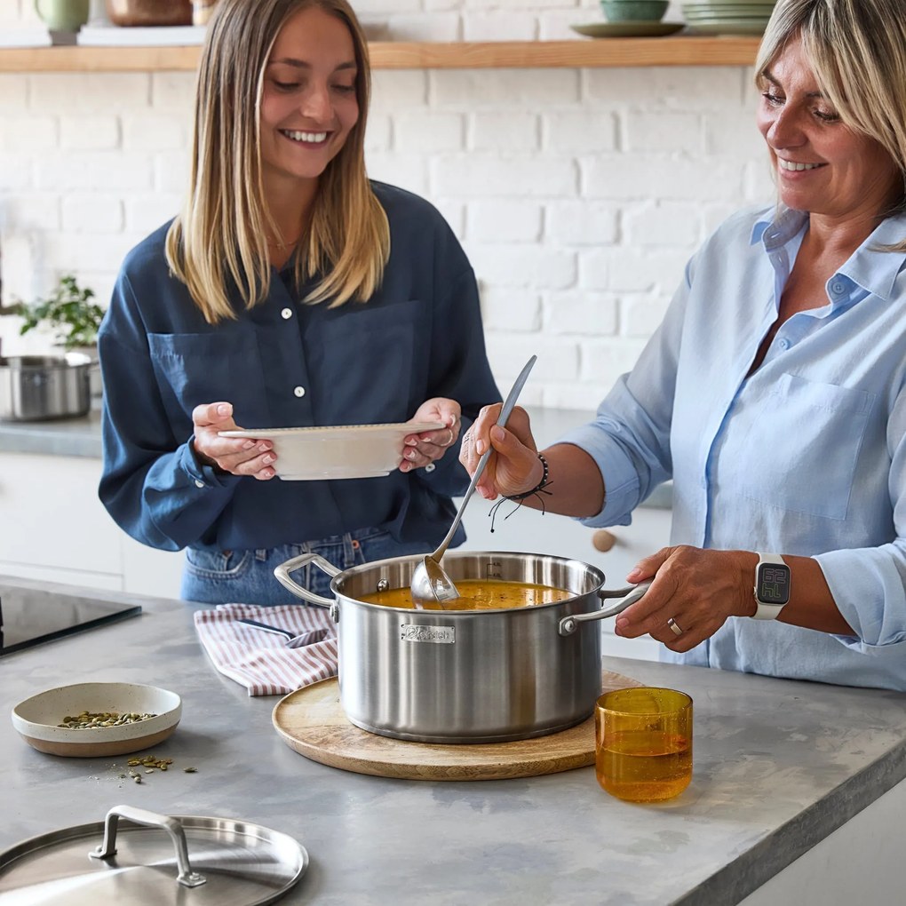 Elmich Trojvrstvový nerezový hrniec Tria Plus Ø 24 cm (5L)