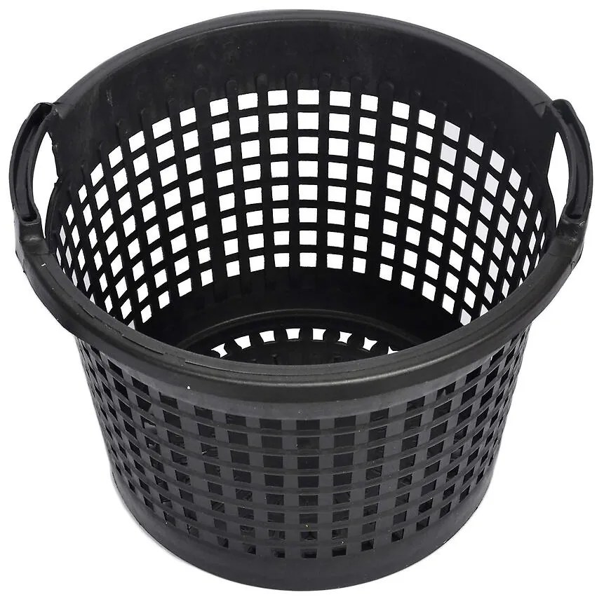 Záhradný kôš čierny 400 mm
