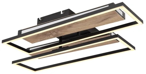 Globo 67299D1 - LED Stropné svietidlo COLLI LED/48W/230V hnedá/čierna