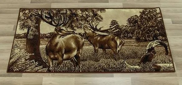 Koberec - Jelene, béžový