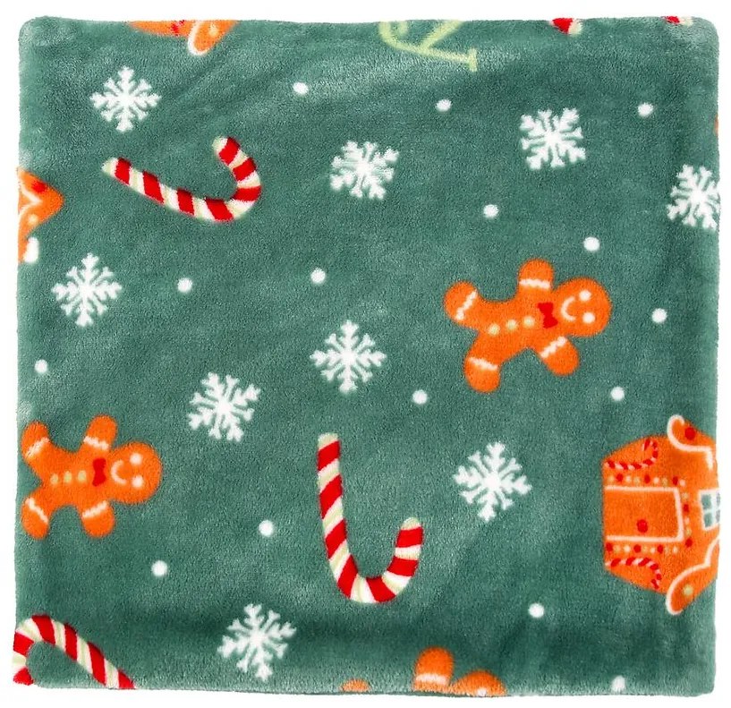 Obliečka na vankúš Christmas 40x40 cm zelená